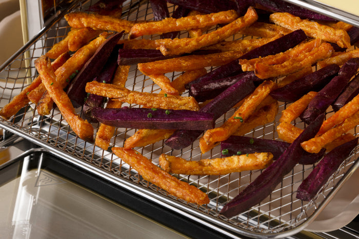 Garlic Parmesan Sweet Potato Fries