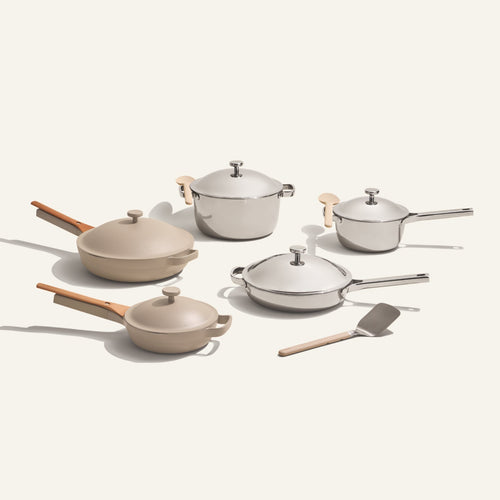 Home Chef Set (15 piece)-Chrome/Steam